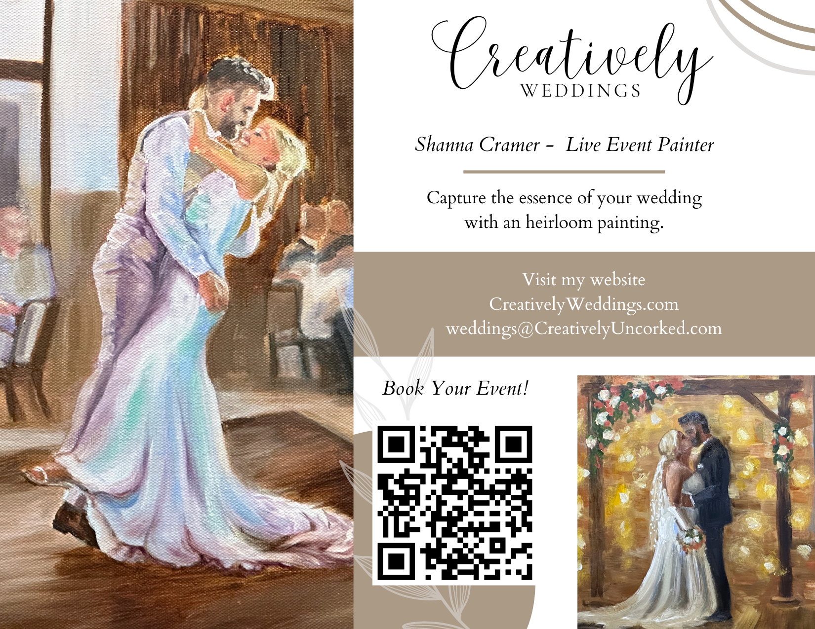 Live Wedding Painting