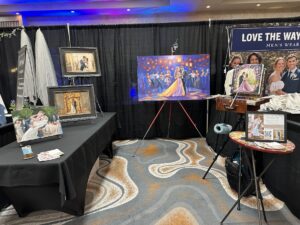 Creatively Weddings booth at The Wedding Show