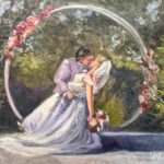 Live Painting at Tori and Pete's Wedding