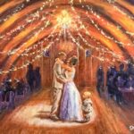 Wedding Painting for Tatiana and Cody